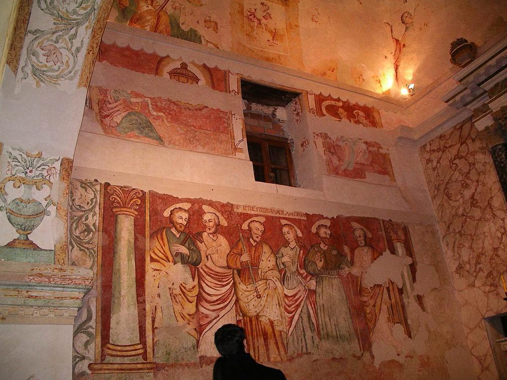 Affresco nella chiesa Nostra Signora delle Grazie