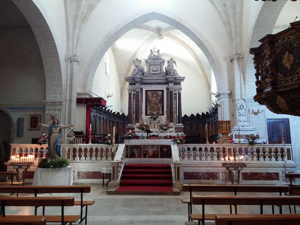 La cattedrale di S.Antonio Abate: Interni